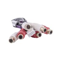 CLARION FX-503 NX-603 NX-604 NX-605 OEM Genuine Front/Rear/ SUB-W RCA Cable