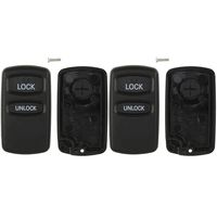 Discount Keyless Replacement Shell Case and Button Pad Compatible with E4EG8D-522M-A, OUCG8D-525M-A (2 Pack)
