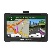 GPS Navigation for Car/Truck,7 inch Car GPS Touch Screen Turn-to-Turn Navigation System, Vehicle GPS Navigator, Voice Reminder Free Lifetime Map Update