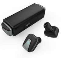 True Wireless Bluetooth Earbuds-Selkie 5.0 Portable Wireless Headphones with Charging Case and 3D Stereo Sound,Built in Microphone&Dual Earbuds Mini Bluetooth Earphone for iOS& Android (Matt Black) ...
