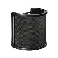 Pop Filter,Aokeo [Upgraded Three Layers] Metal Mesh & Foam & Etamine Layer Microphone Windscreen Cover Handheld Mic Shield Mask,Microphone Accessories for Vocal Recording,Youtube videos,Streaming