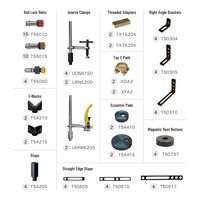 Strong Hand Tools BuildPro 80-Piece Modular Fixturing Kit - Model Number TMK520