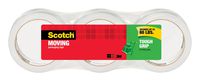 Scotch Tough Grip Moving Packaging Tape, 1.88 in. x 43.7 yd., 3 Roll/sPack