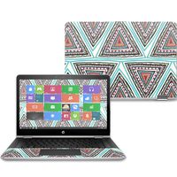 Mightyskins Skin Compatible with Hp Pavilion X360 14" (2017) - Aztec Pyramids | Protective, Durable, and Unique Vinyl Decal Wrap Cover | Easy to Apply, Remove, and Change Styles | Made in The USA