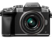 PANASONIC LUMIX G7 4K Mirrorless Camera, with 14-42mm MEGA O.I.S. Lens, 16 Megapixels, 3 Inch Touch LCD, DMC-G7KS (USA SILVER) (Renewed)