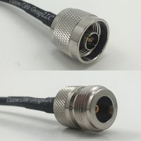50 feet RFC240 KSR240 N MALE to N FEMALE Pigtail Jumper RF coaxial cable 50ohm High Quality Quick USA Shipping