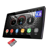 UGAR 10.1" EX9-L Universal Extended Version Car Stereo 2GB 16GB with 128GB Micro SD Card Android 9.0 Head Unit Double Din Touch Screen Radio Car Audio Indash GPS Navigation with Bluetooth WiFi ...