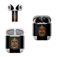 Skin Decals for Apple AirPods - Muerte - Sticker Wrap Fits 1st and 2nd Generation
