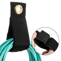 8 Pace of Extension Cord Holder Organizer Heavy-Duty Storage Straps, Hook and Loop Cable Hangers for Extension Cord, Cables, Hoses, and Rope for Garage, Home, Shop, Boat, Marine, RV and Camping Orga