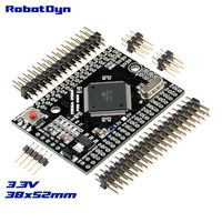 Mega 2560 Promini, ATmega2560-16AU, Compatible for Arduino Mega 2560. Mega 2560 Promini compatible for Arduino Pro Mini and Atmega2560 (3.3V, with pinheaders)