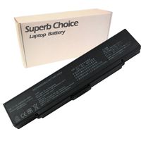 Superb Choice 6-Cell Battery Compatible with VAIO VGN-NR185E VGN-NR220E VGN-NR240E VGN-NR260E