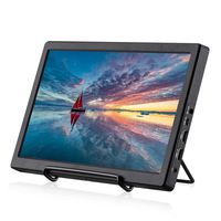 KALESMART Portable Gaming Monitor 11.6 Inch IPS 1920X1080 Double HDMI Monitor Full HD Display for PC PS3 PS4 WiiU Xbox One S Raspberry Pi 3 2 1 Model B B+ Windows 7 8 10 System Home Office（Black）