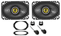 4x6 Kicker Front CSC Speaker Replacement Kit for 1997-2002 Jeep Wrangler TJ