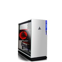 CLX Set VR-Ready Gaming Desktop - Liquid Cooled AMD Ryzen 7 2700X 8-Core, 16GB DDR4, NVIDIA GeForce RTX 2060 6GB, 480GB SSD+3TB HDD, WiFi, Win 10