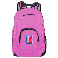 NBA Los Angeles Clippers Voyager Laptop Backpack, 19-inches, Pink