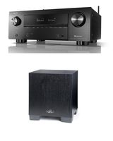 Denon AVR-X3600H 9.2 Channel A/V Reveiver and Martin Logan Dynamo 300 8" Powered Subwoofer Bundle