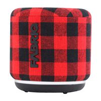 FABRIQ Bluetooth Wireless Portable Speaker Voice Activated Alexa-Enabled Red