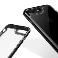 Caseology [Skyfall Series] Transparent Clear Slim Scratch Resistant Cover Drop Protection for Apple iPhone 7 Plus - iPhone 8 Plus - Jet Black