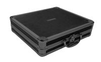 Vaultz VZ03777 Locking Hard Case Media Binder with Key Lock, 128 CD or DVD Capacity, 13.5 x 12.8 x 3.6 Inches, Tactical Black