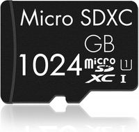 TRULE 1TB Micro SD Memory Card High Speed Class 10 Micro SD SDXC Card with SD Adapter (1TB)