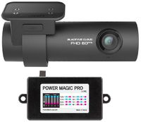 Blackvue BlackVue New DR750S-2CH 64GB, Car Black Box/Car DVR Recorder with Power Magic Pro, Built-in Wi-Fi, Cloud, 1080p Full HD, 60FPS, G Sensor, GPS, 64GB SD Card Included, Upto 128GB Support