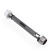 THU9090R TOTO 6 Inches Hose Extension for C110/E200/S300/S400 WASHLET, 7/8 Male to 7/8 Female,Stops Leaking of Bidet Sprayer T Adapter Connection to Toilet Tank