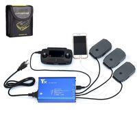 Fstop Labs Accessories For DJI Mavic Pro Platinum Alpine 5 in 1 Rapid Battery Charger Smart Multi Battery Intelligent Charging Hub With Ground Connection and LIPO Bag