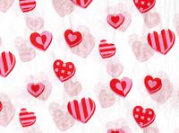 Gift Wrapping Red and Pink Heart Tissue Paper