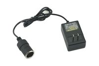 Excelity Portable 2 Amp AC to 12V DC Power Adapter Car Cigarette Lighter Socket Charger
