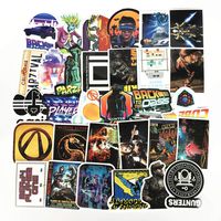 Meet Holiday Ready Player One Stickers Waterproof Vinyl Scrapbook Stickers Car Motorcycle Bicycle Luggage Decal 57 PCS Laptop Stickers