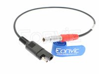 Eonvic Topcon Power Cable for GPS HiPer or HiPer Lite Wired to SAE 5pin Connector