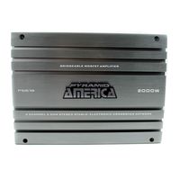Pyramid PB618 2,000-Watt 4-Channel Bridgeable Mosfet Amplifier
