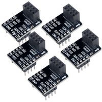 DIYmall ESP8266 ESP-01 Breakout Board ESP-01S Breadboard Adapter PCB Board for Serial WiFi Transceiver Network Module(Pack of 5pcs)
