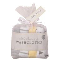 Buttons and Stitches 24 Piece Washcloths, Triangles