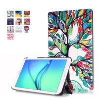 Samsung Galaxy Tab E 8.0 inch Case,Samsung Tab E 8.0 Case,Samsung T377V Cover,Samsung Galaxy 8 inch Tablet Case,Painted Covers with Flip Cover & Stand Cover for Galaxy Tab E 8.0 Case-Love Tree