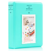 Ablus 64 Pockets Mini Photo Album for Fujifilm Instax Mini 7s 8 8+ 9 25 26 50s 70 90 Instant Camera & Name Card (64 Pockets, Mint n)