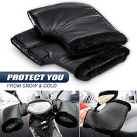 Audew Scooter Gloves, Pair Waterproof Motorcycle Grip Handlebar Muff Winter Warmer Thermal Cover Glove