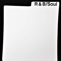 R&B/Soul Divider Card White (+1 Free dj Magnet)