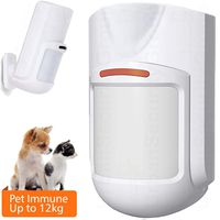 Urban Security Group Wired PIR Motion Detector Alarm Motion Sensor : Pet Immune : Normally Open or Normally Close : 3 or 30 Seconds Built-in Alarm Out Timer : 9-16V DC : 40 Ft Range : 110° H & 60° V