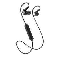 MEE audio X6 Plus Stereo Bluetooth Wireless Sports in-Ear Headphones with Headset