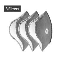 West Biking Mesh Dust/Pollution Mask for Air Filtration, Sport Mask with Exhalation Valves Filters, Activated Carbon N99 PM2.5 Filters Air Purifier