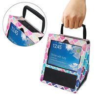 Protective Case Cover for Amazon Echo Show, EpicGadget(TM) Premium PU Leather Carrying Cover Case with Handle For Amazon Echo Show (Flower Petals)