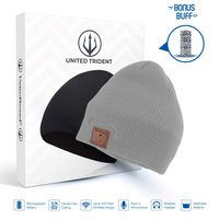 Bluetooth Beanie Hat Headphones | Bluetooth 5.0V Wireless Winter Hats | Cap with Detachable Built-in Mic and Speakers | Hands-Free for Outdoor Sports | Unique Christmas Gift | Unisex