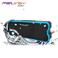 Portable Wireless Bluetooth Speakers 4.0 with Waterproof IPX65,20W Bass Sound,Stereo Pairing,Durable Design for iPhone/iPod/iPad/Phones/Tablet/Echo dot,Good Gift (Blue)