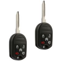 Car Key Fob Keyless Entry Remote Start fits Ford, Lincoln, Mercury, Mazda (CWTWB1U793 5-btn) - Guaranteed to Program