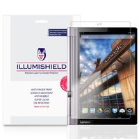 iLLumiShield Screen Protector Compatible with Lenovo Yoga Tab 3 Pro (2-Pack) Clear HD Shield Anti-Bubble and Anti-Fingerprint PET Film