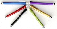 (5 PACK) STYLUS PENS PREMIUM Aluminum touch capacitive FOR apple iPhone X 8 7 6 5 4s Samsung s7 note 8 Lg iPad Mini tablets smart phones HTC Nokia (Mixed Colors)