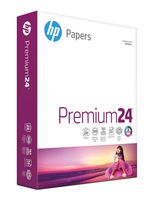 HP Premium 24lb Presentation Paper, 8.5x 11, 1 Ream, 500 Total Sheets, Made in USA From Forest Stewardship Council (FSC) Certified Resources, 100 Bright, Acid Free, Engineered for HP Compatibility, 115300R