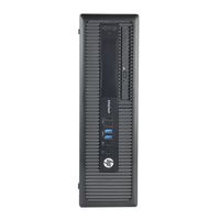 HP EliteDesk 800 G1-SFF, Intel Core i5-4570 3.2GHz, 8GB RAM, 500GB Hard Drive, DVD, Windows 10 Pro 64Bit (Cerfified Renewed)