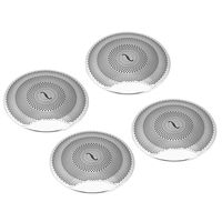 4pcs Car Audio Speaker Cover, Door Loudspeaker Cover Trim for Mercedes Benz E/C/GLC Class W213 W205 (A)